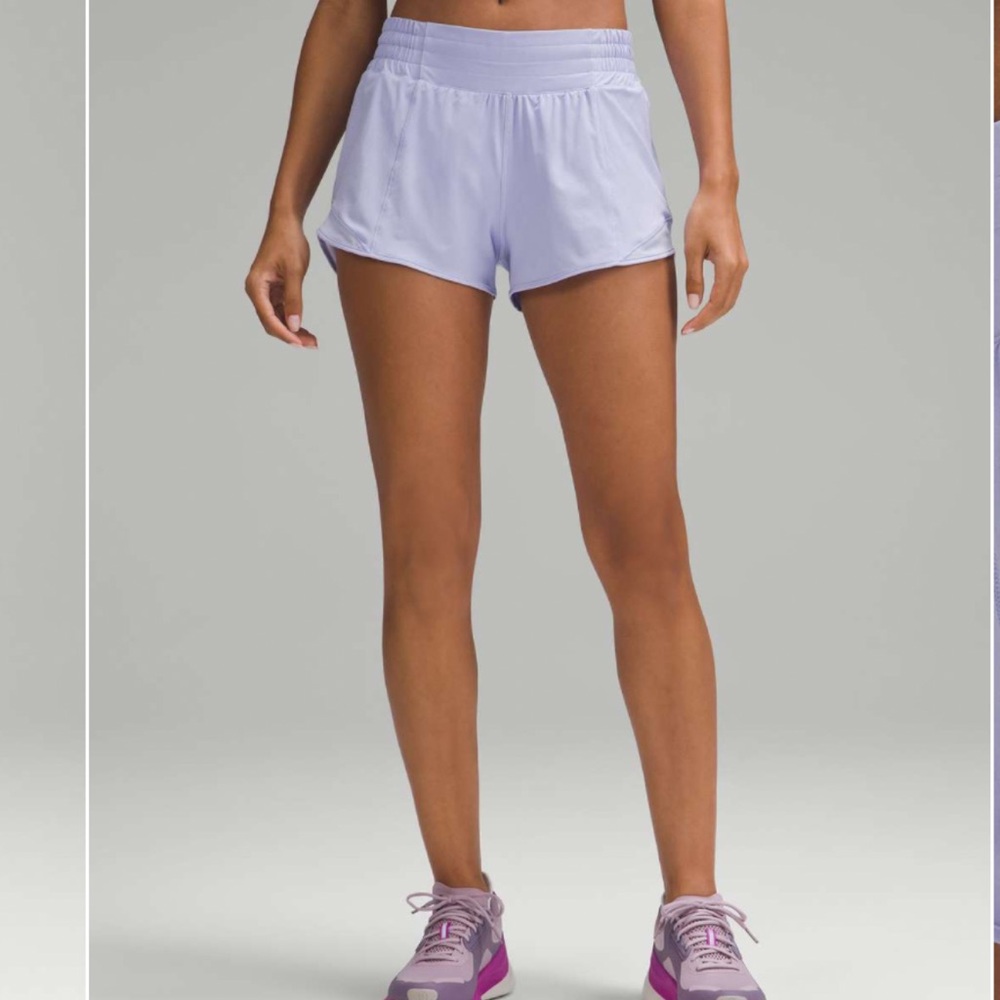 NWT Lululemon Hotty Hot High-Rise Lined
Short 2.5" !